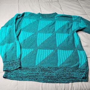Melange Vintage Patterned Sweater